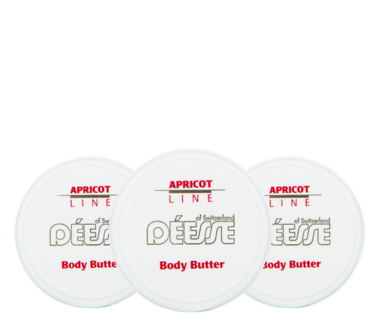 Mini Body butter met abrikozenpitolie set ( 3x 20ml.)