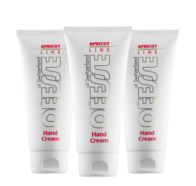 Mini Abrikozen handcreme set  ( 3x 30ml. )